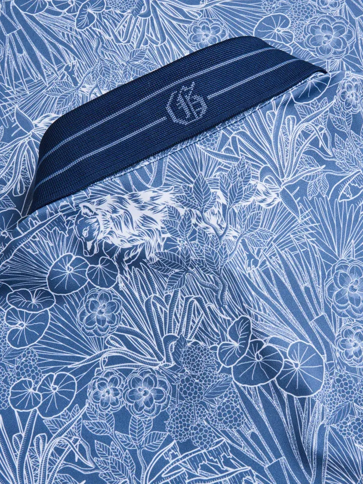 The Hidden Truth Polo - Falcon Blue