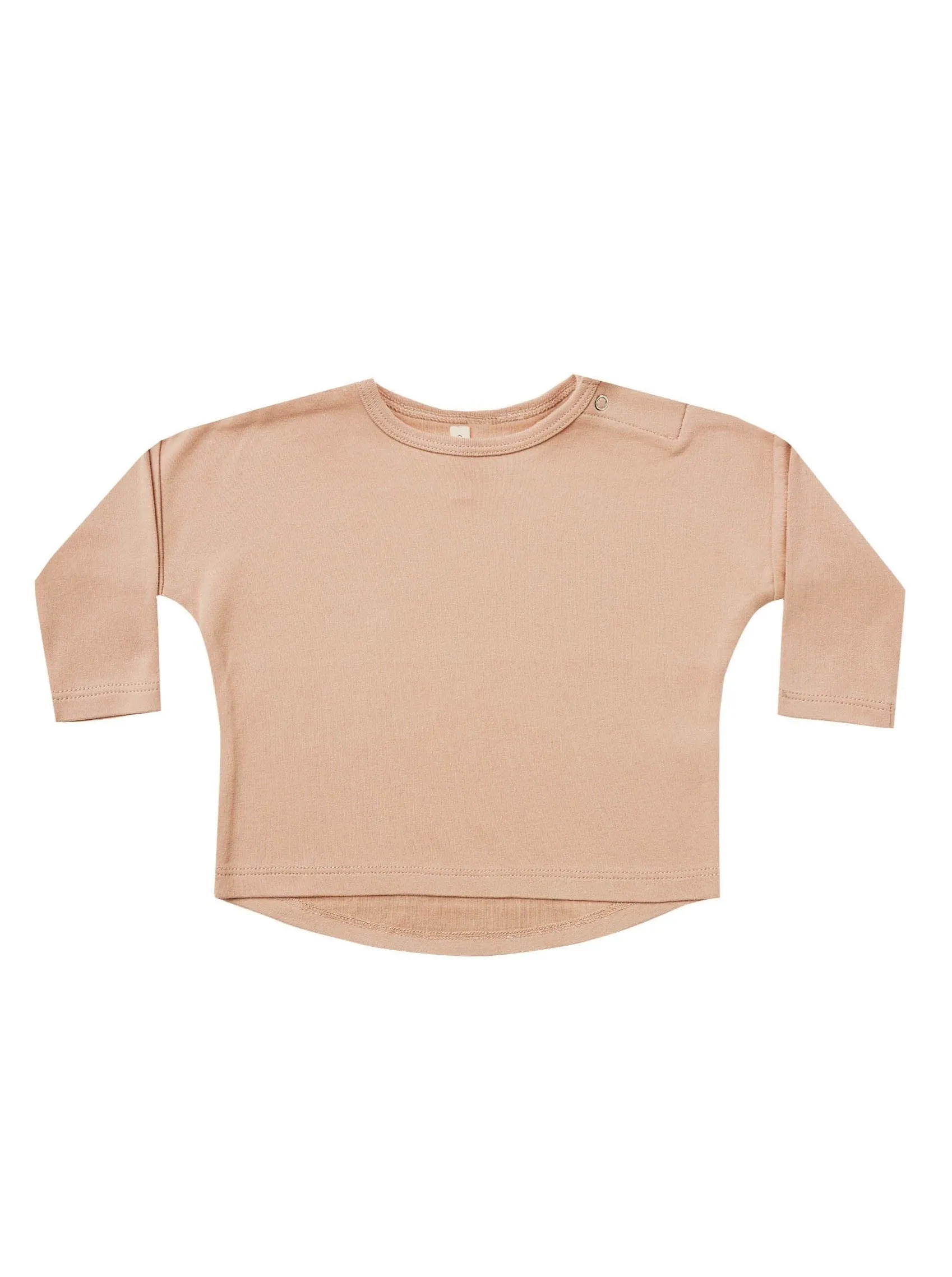 The Long Sleeve Tee by Quincy Mae - Petal
