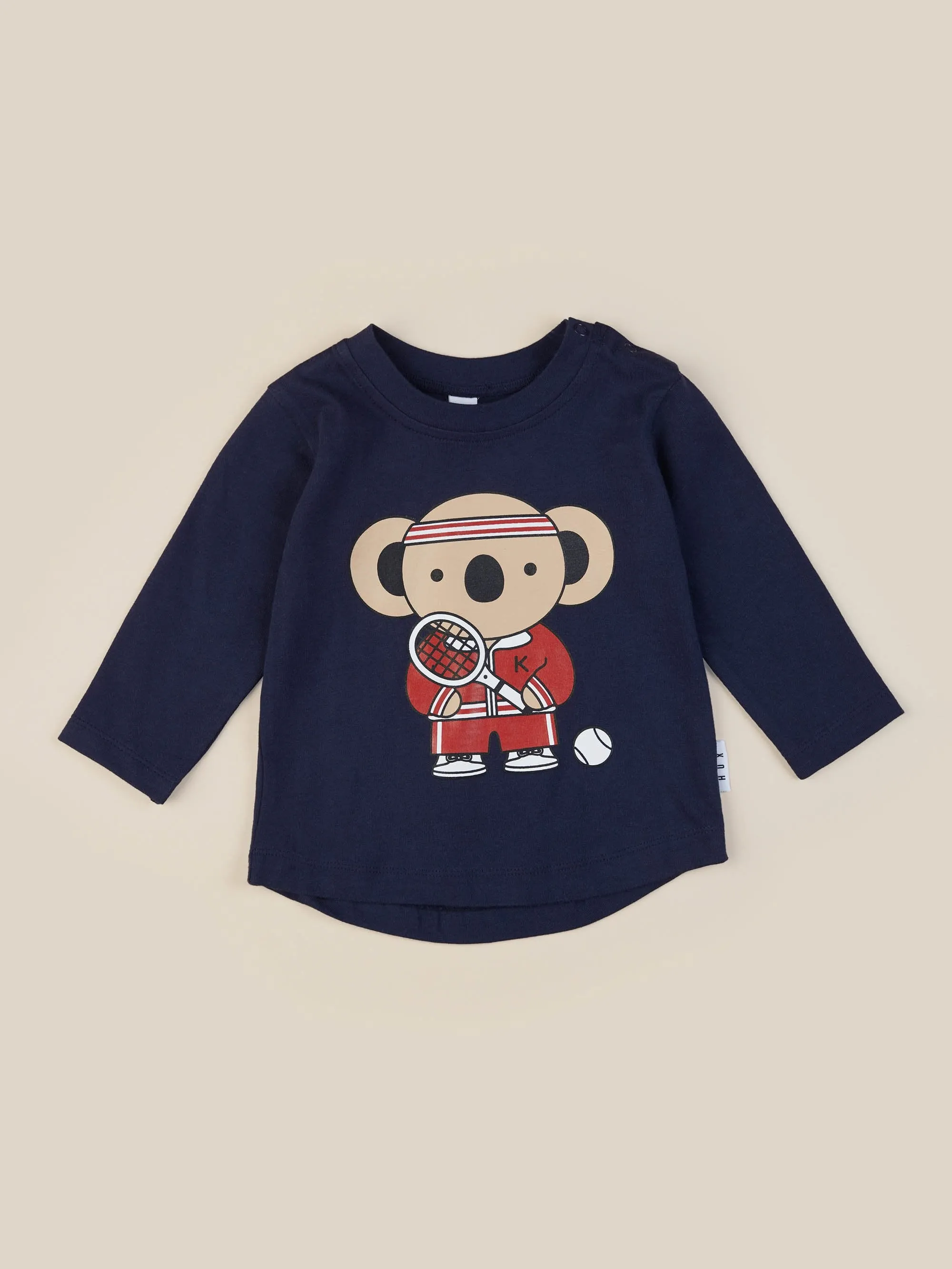 The Tennis Koala Top by Hux Baby - BABY