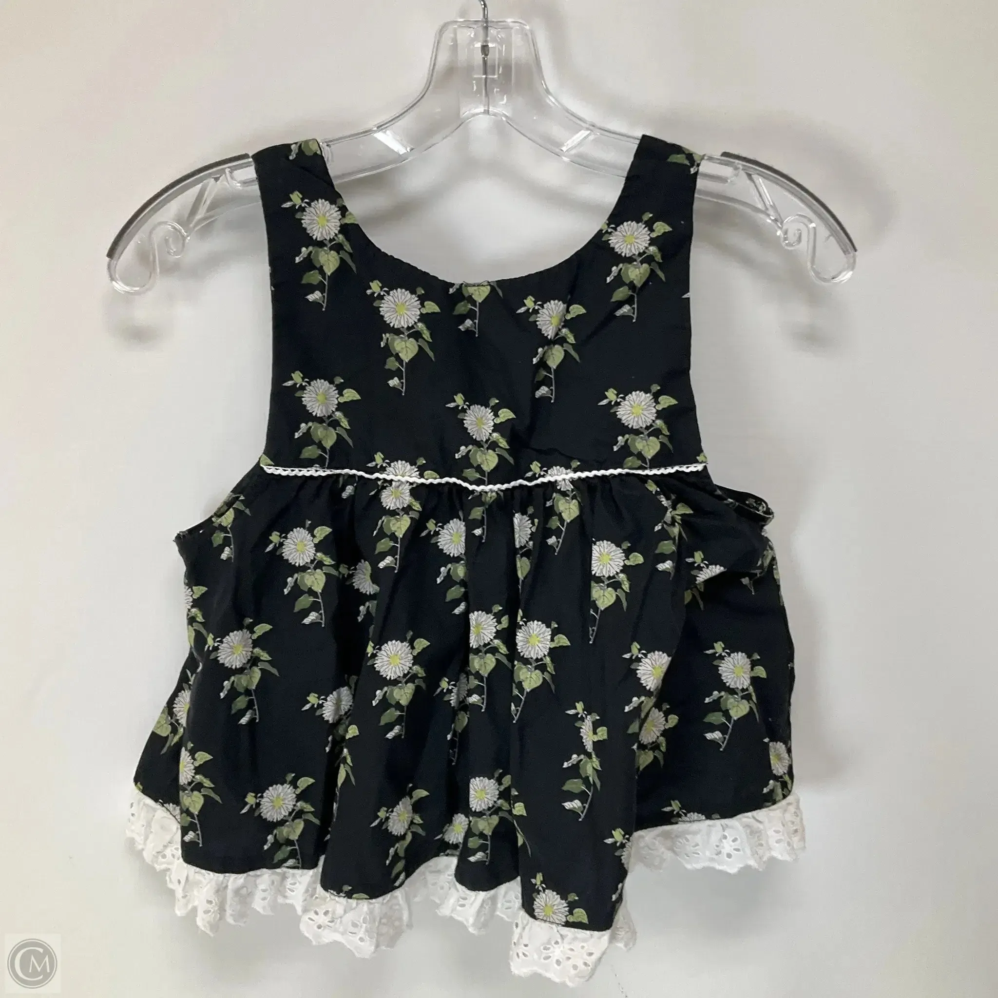 Top Sleeveless By Anthropologie In Floral Print, Size: Xxs