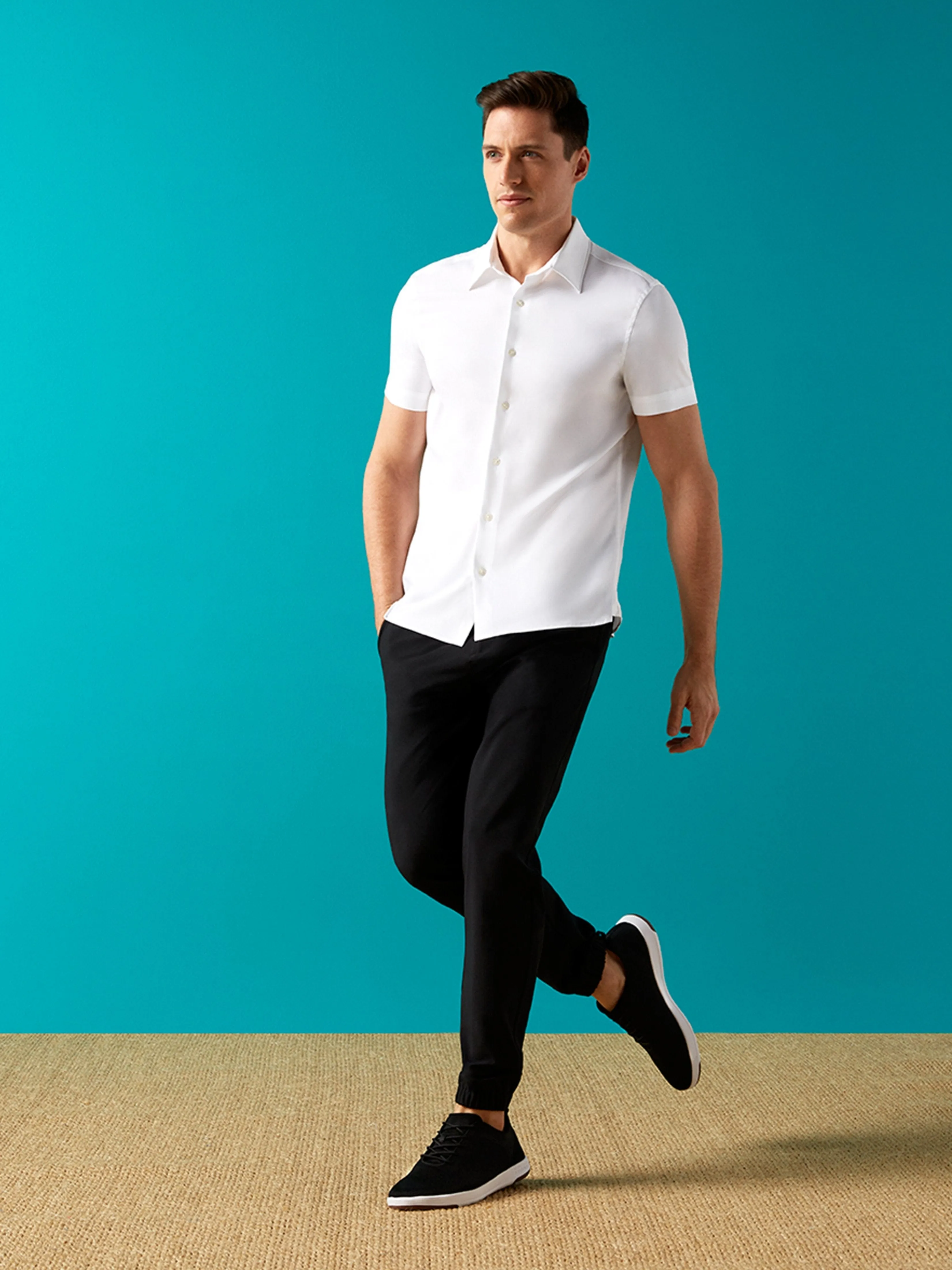 Total Stretch Slim Fit Solid Shirt