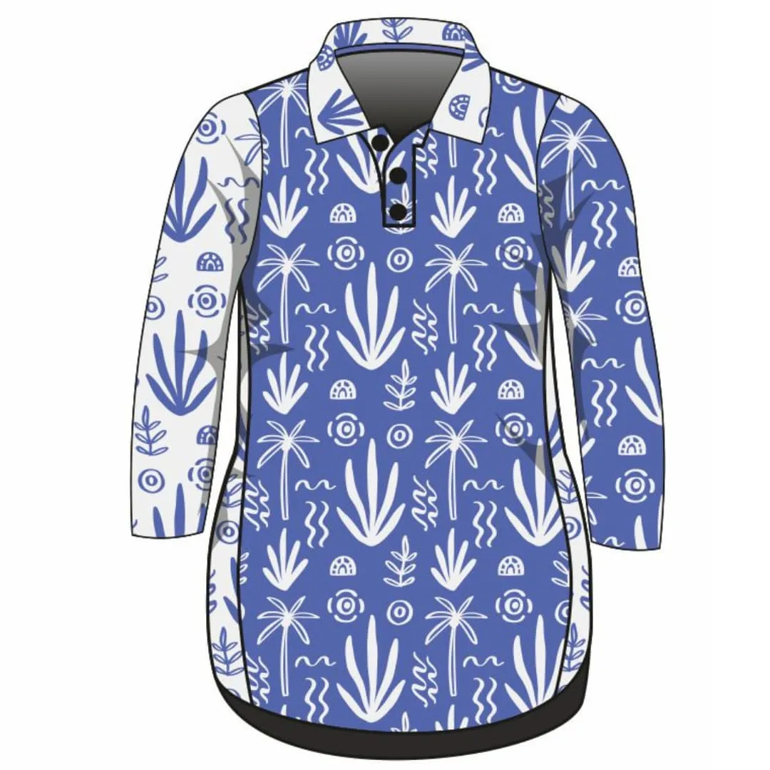 Tropical Vacay | Mykonos Lifestyle Fishing Dress