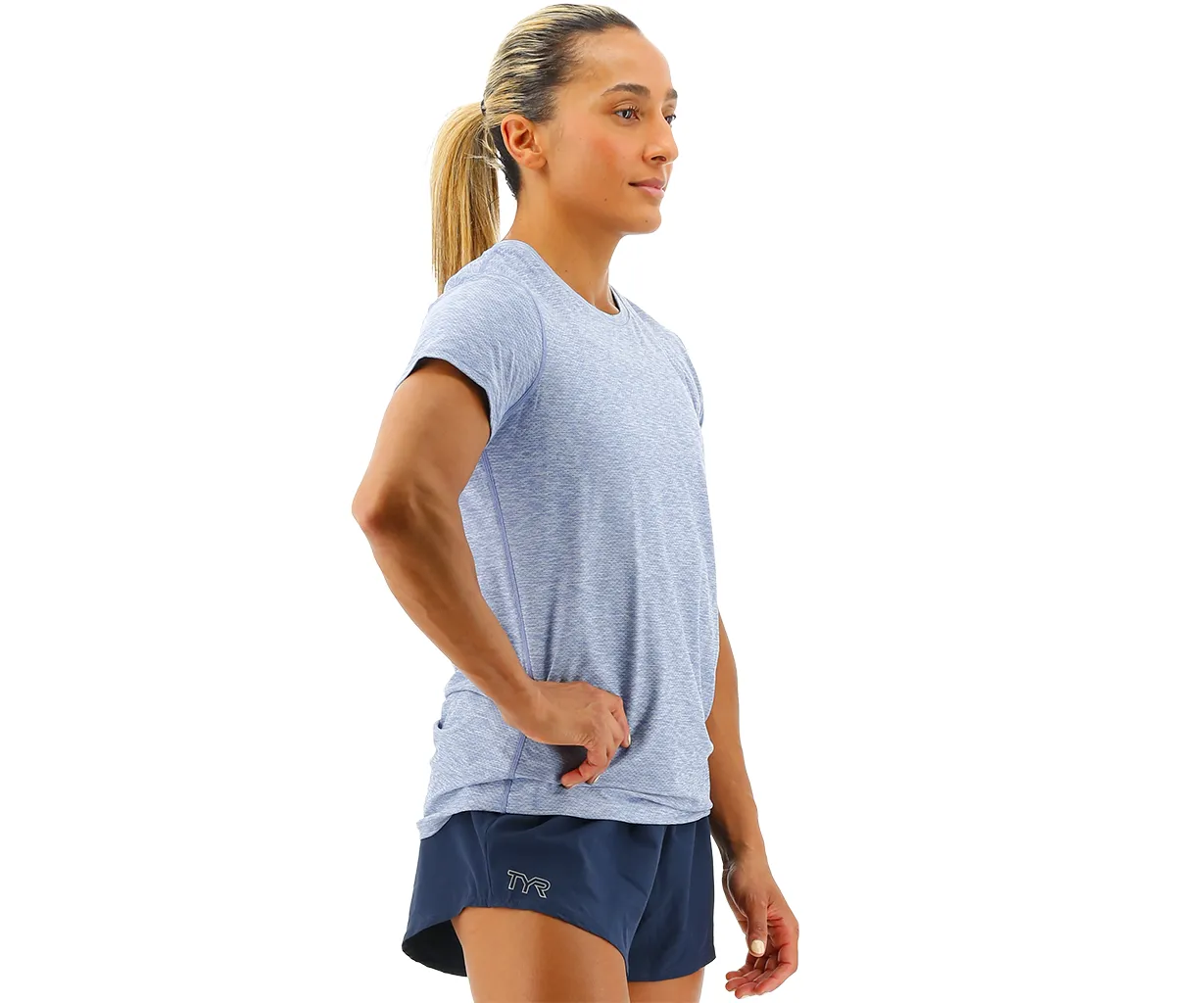 TYR Active Womens Airtec Kentucky Blue Short Sleeve Tee
