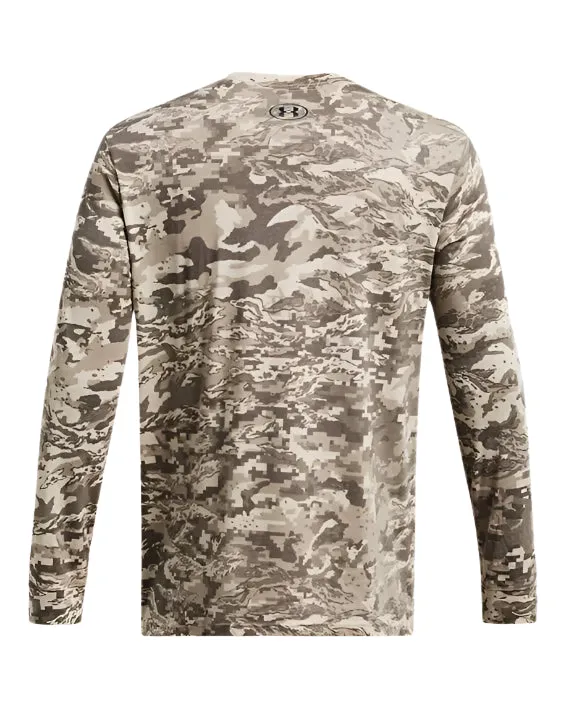 Under Armour Men's UA ABC Camo Long Sleeve - Brown