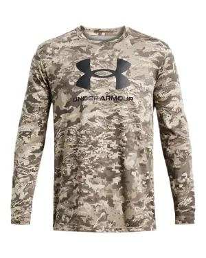 Under Armour Men's UA ABC Camo Long Sleeve - Brown