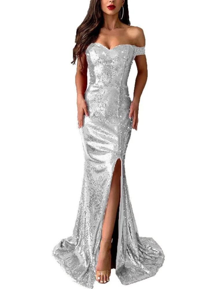 V Neck Maxi Long Dress