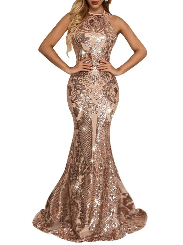 V Neck Maxi Long Dress