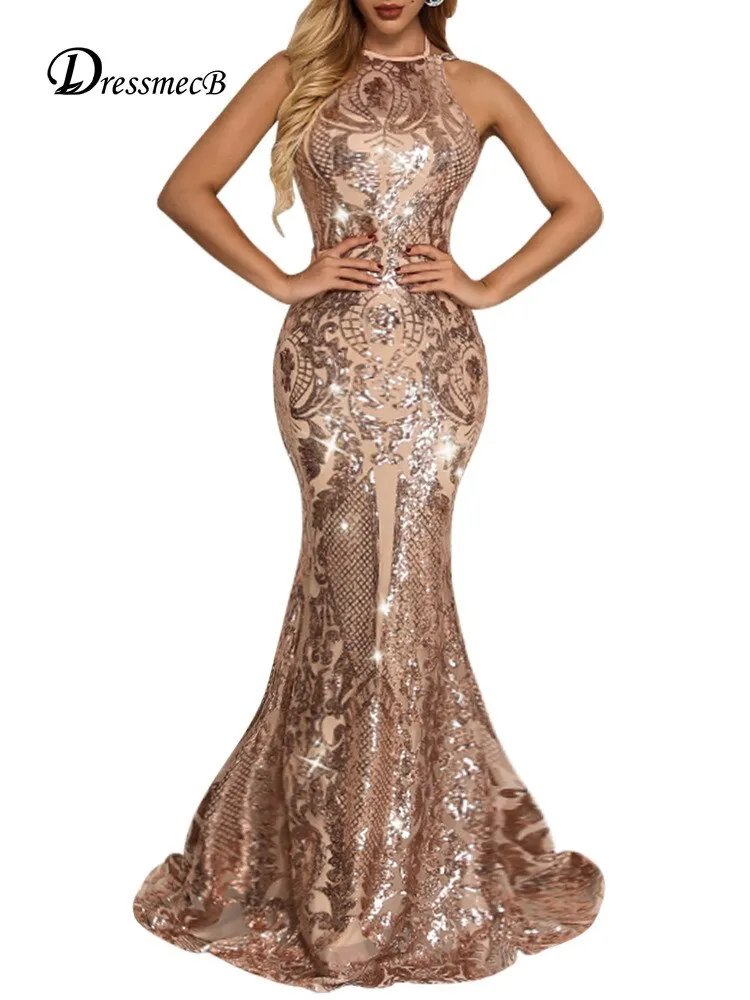 V Neck Maxi Long Dress