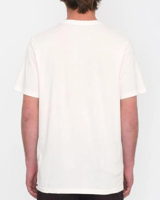 Volcom Earthtrippin Fty Mens Tee Off White