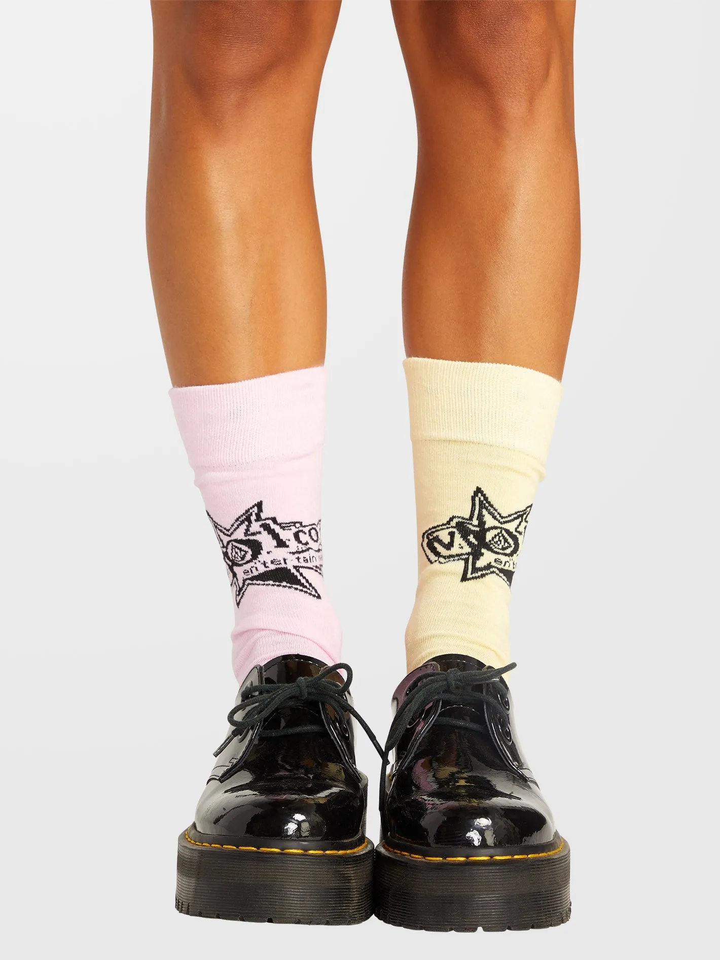 Volcom Ent Socks - REEF PINK