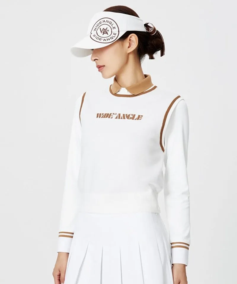 WideAngle: Co Waggle Artwork Loose Fit Vest L - Off-White