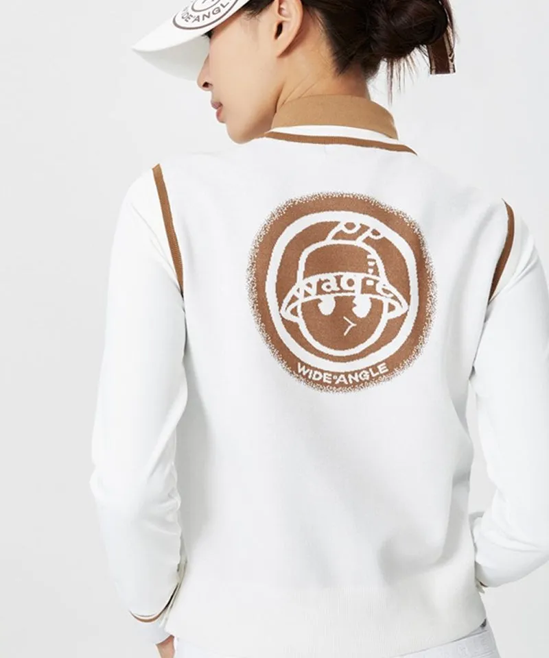 WideAngle: Co Waggle Artwork Loose Fit Vest L - Off-White