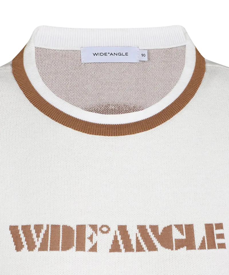 WideAngle: Co Waggle Artwork Loose Fit Vest L - Off-White