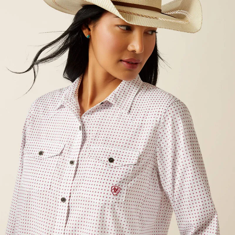 Women's Ariat VentTEK Stretch Shirt - Mini Print