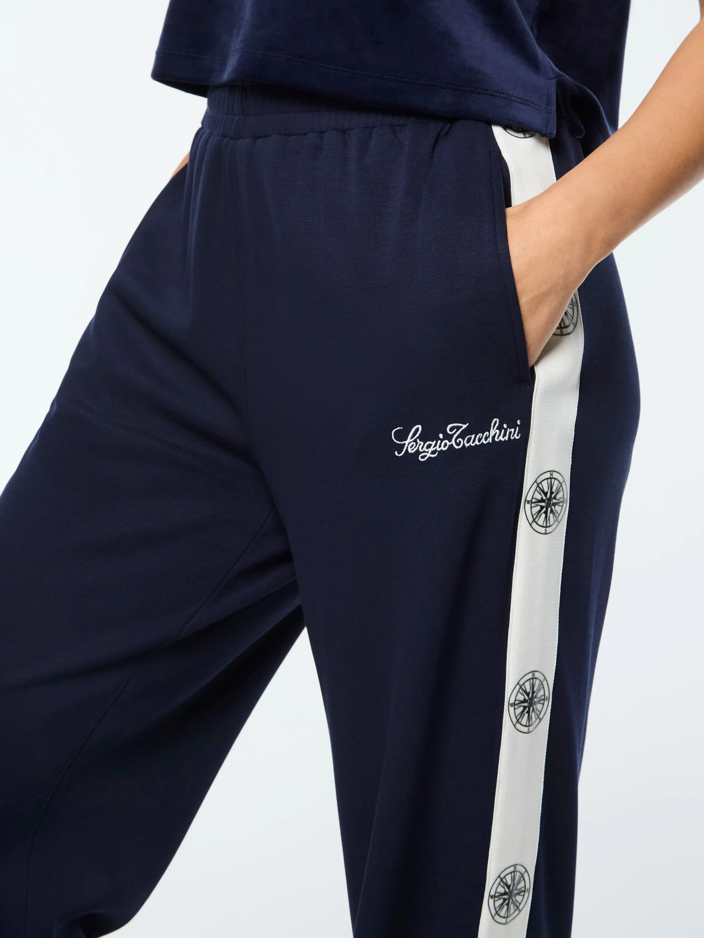 Women's Bussola Track Pant- Maritime Blue