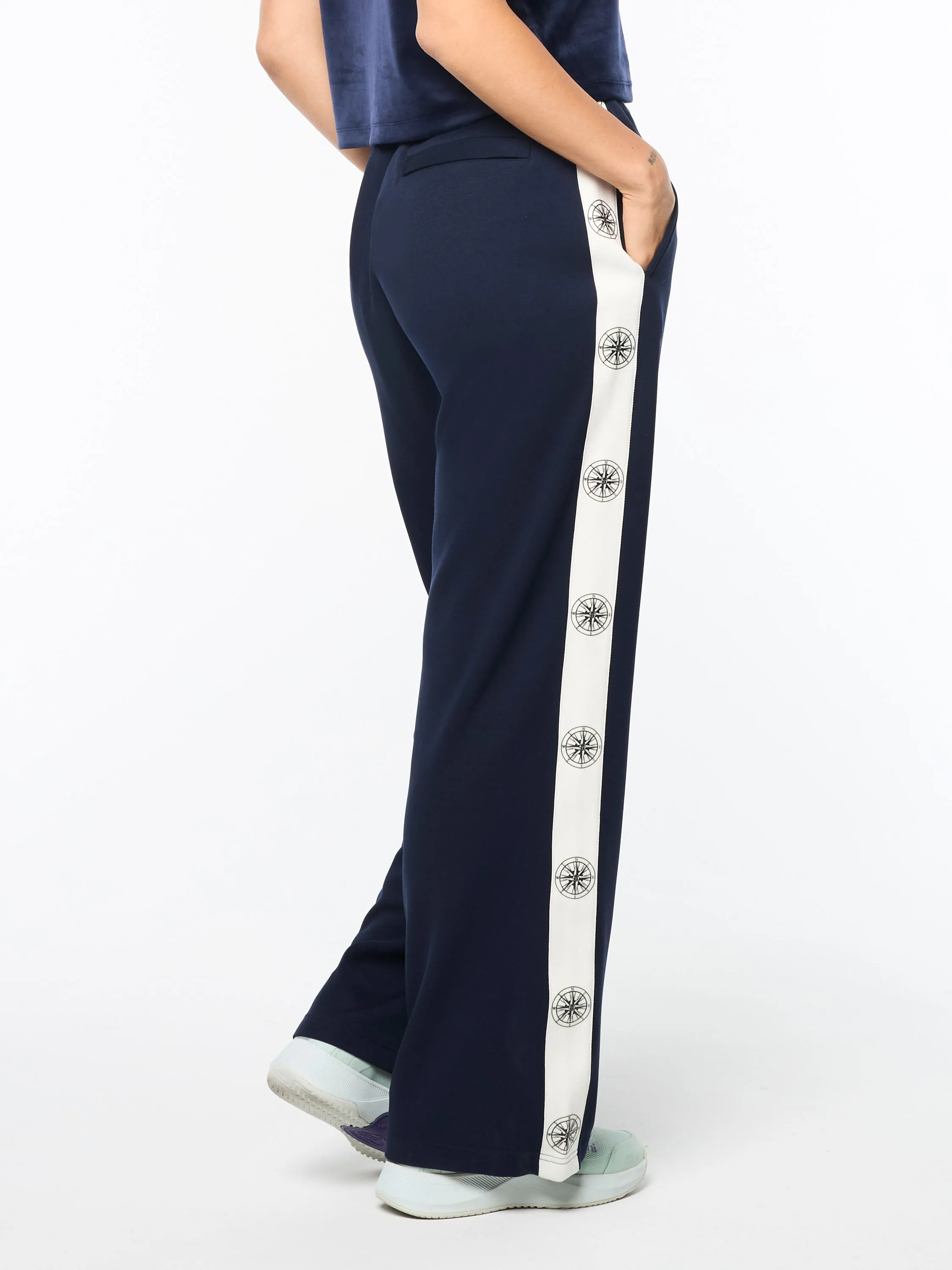 Women's Bussola Track Pant- Maritime Blue