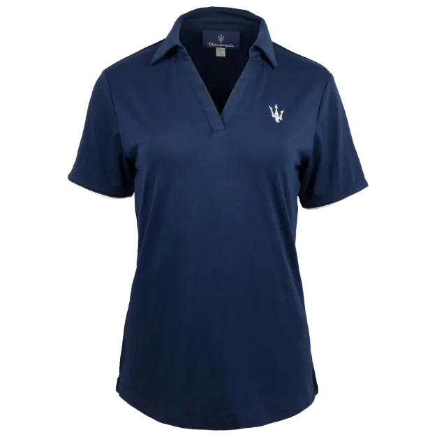 Women's Contrast Cuff Polo