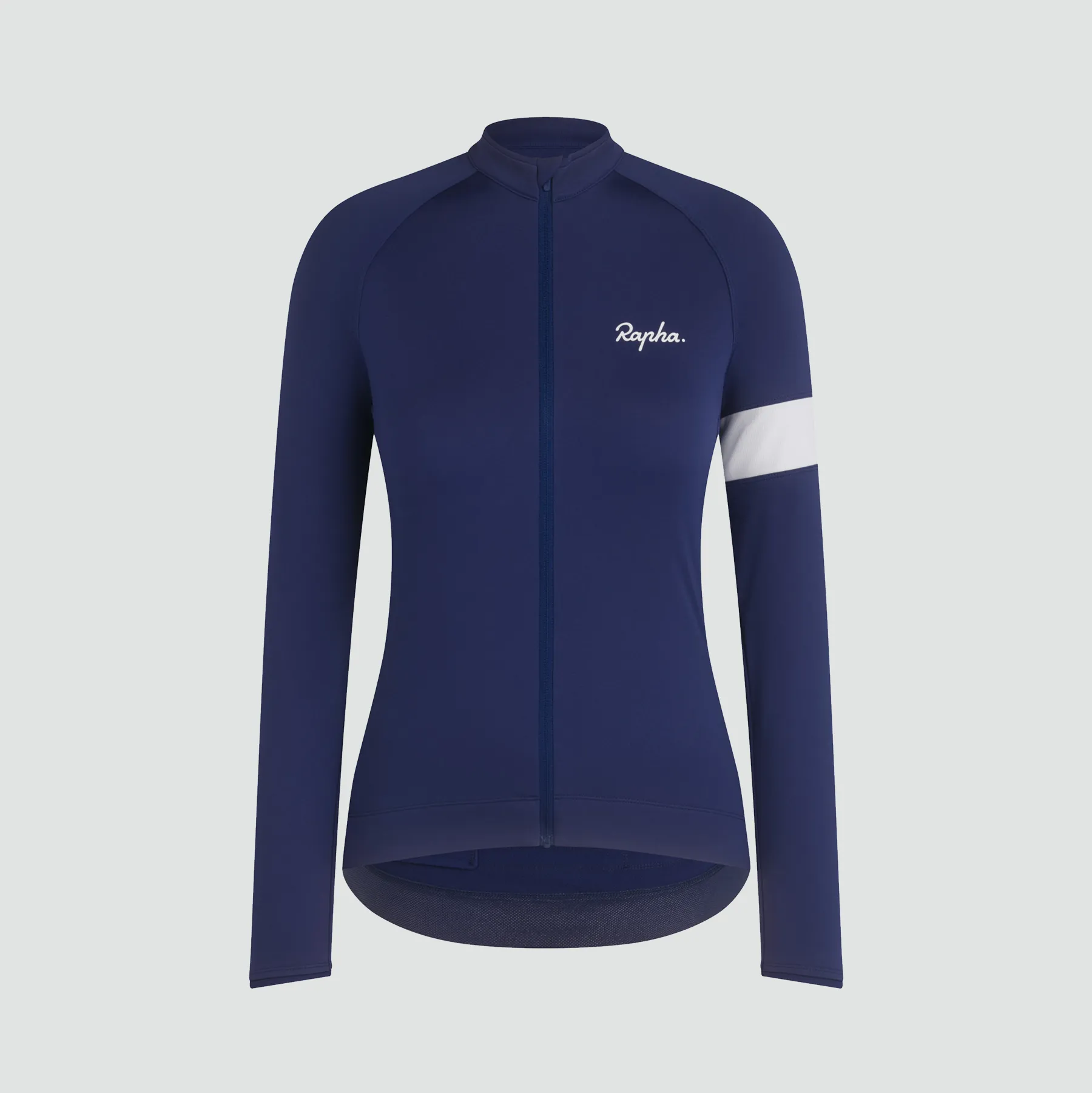 Women's Core Long Sleeve Jersey - Navy/White