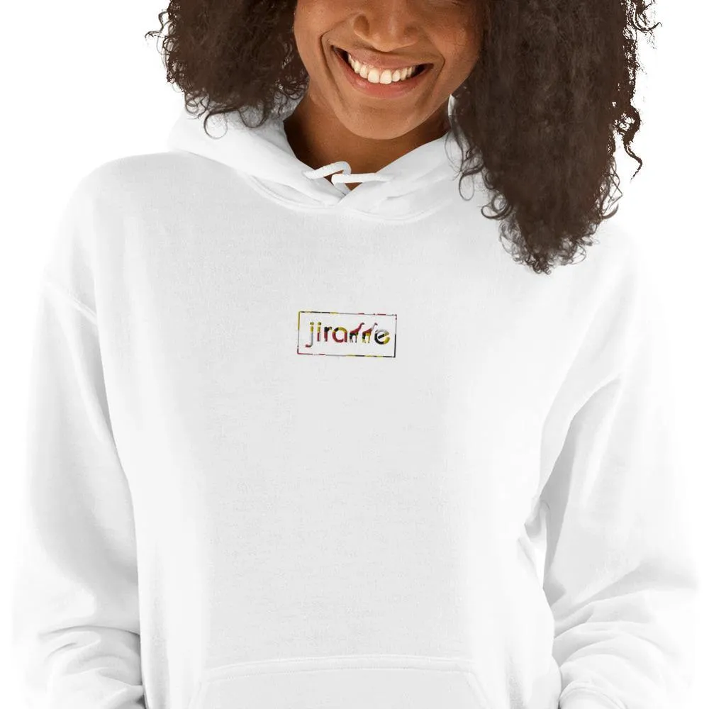 Women's Embroidered Maryland Flag Style Hoodie