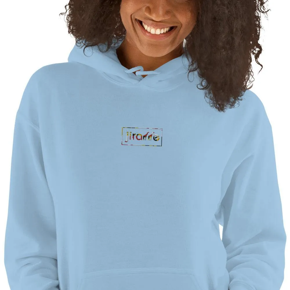 Women's Embroidered Maryland Flag Style Hoodie
