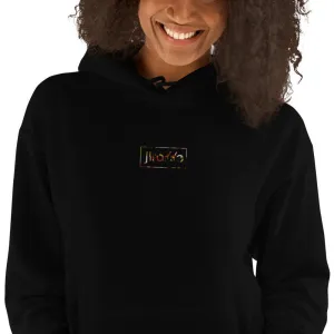 Women's Embroidered Maryland Flag Style Hoodie