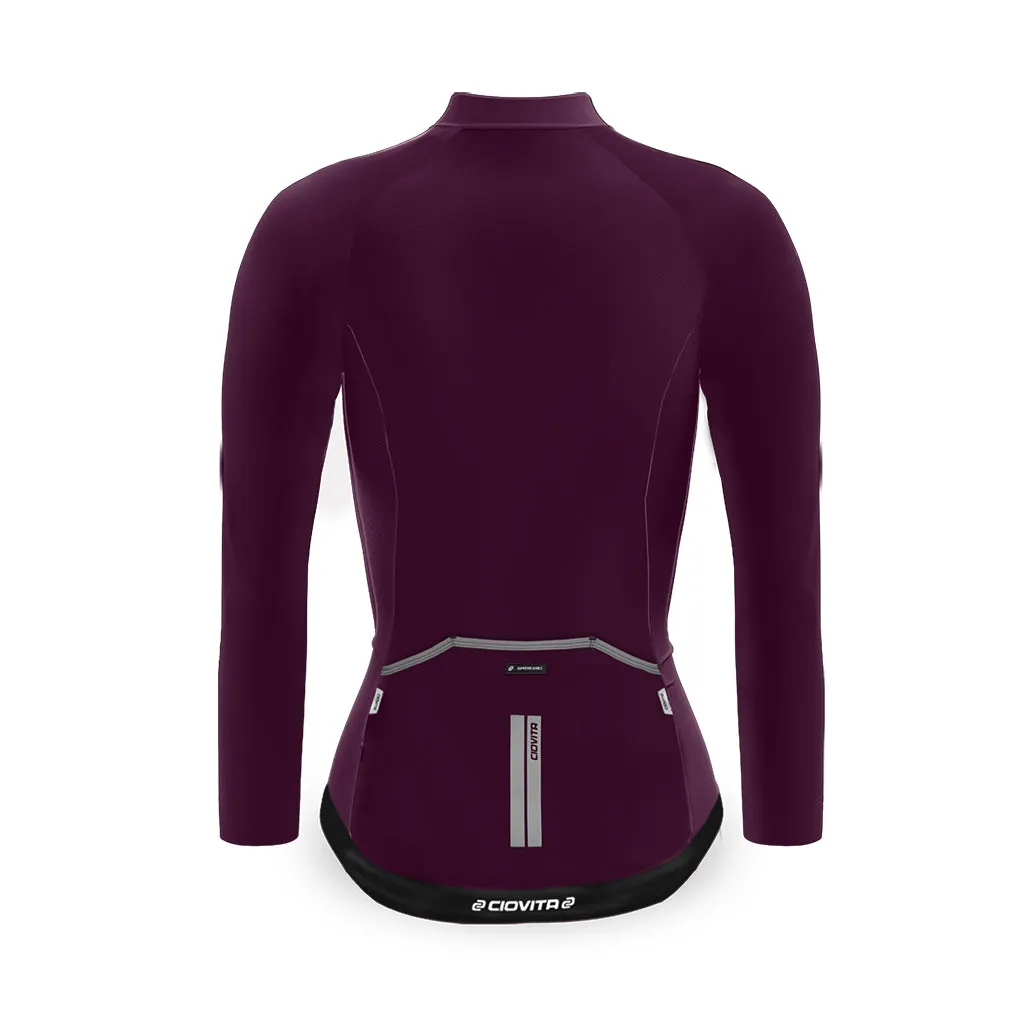 Women's Faro Long Sleeve Jersey (Plum)