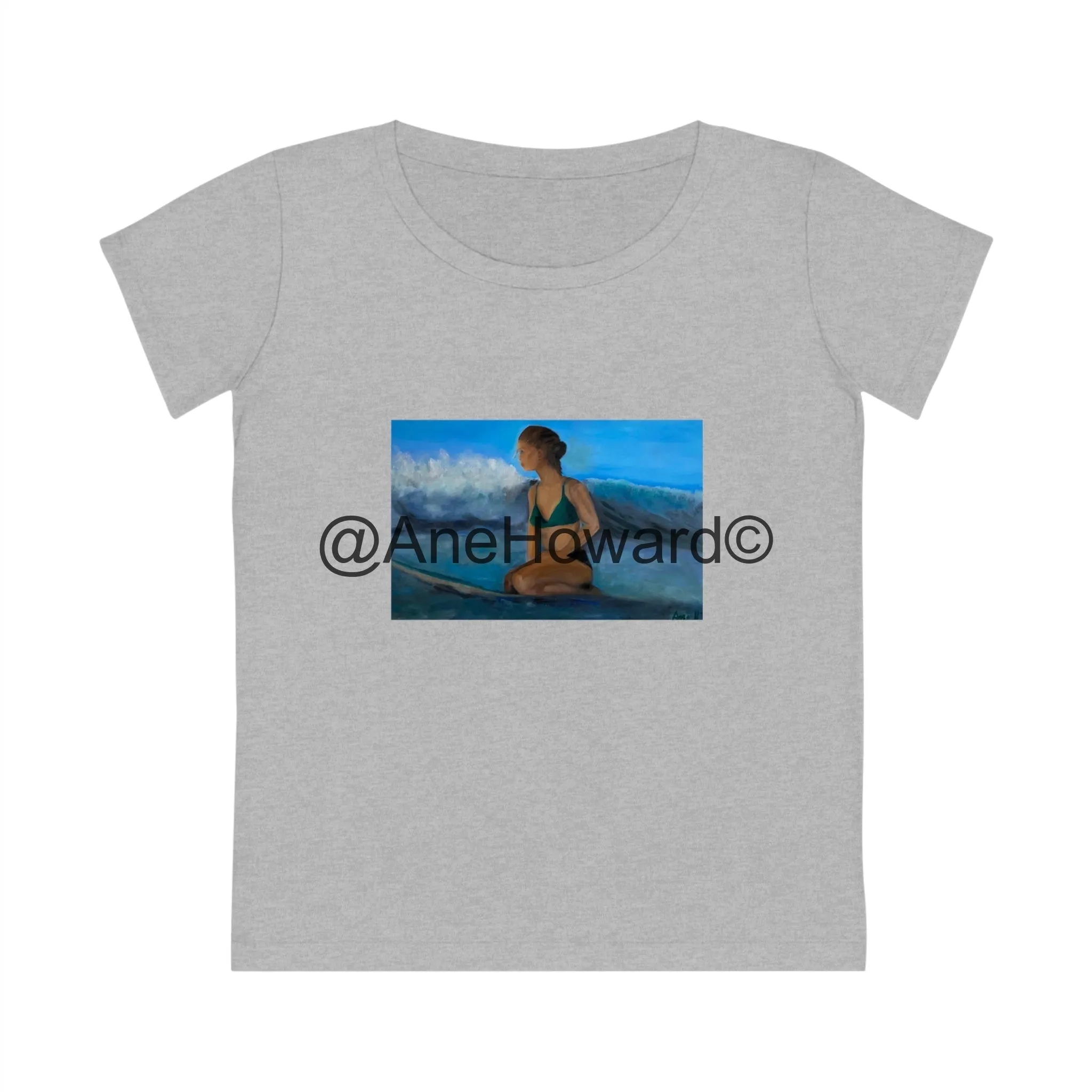 Women's Jazzer Organic Cotton T-shirt Surfer Girl