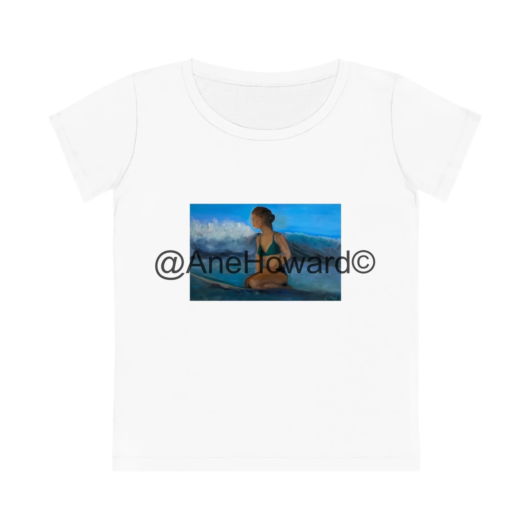 Women's Jazzer Organic Cotton T-shirt Surfer Girl