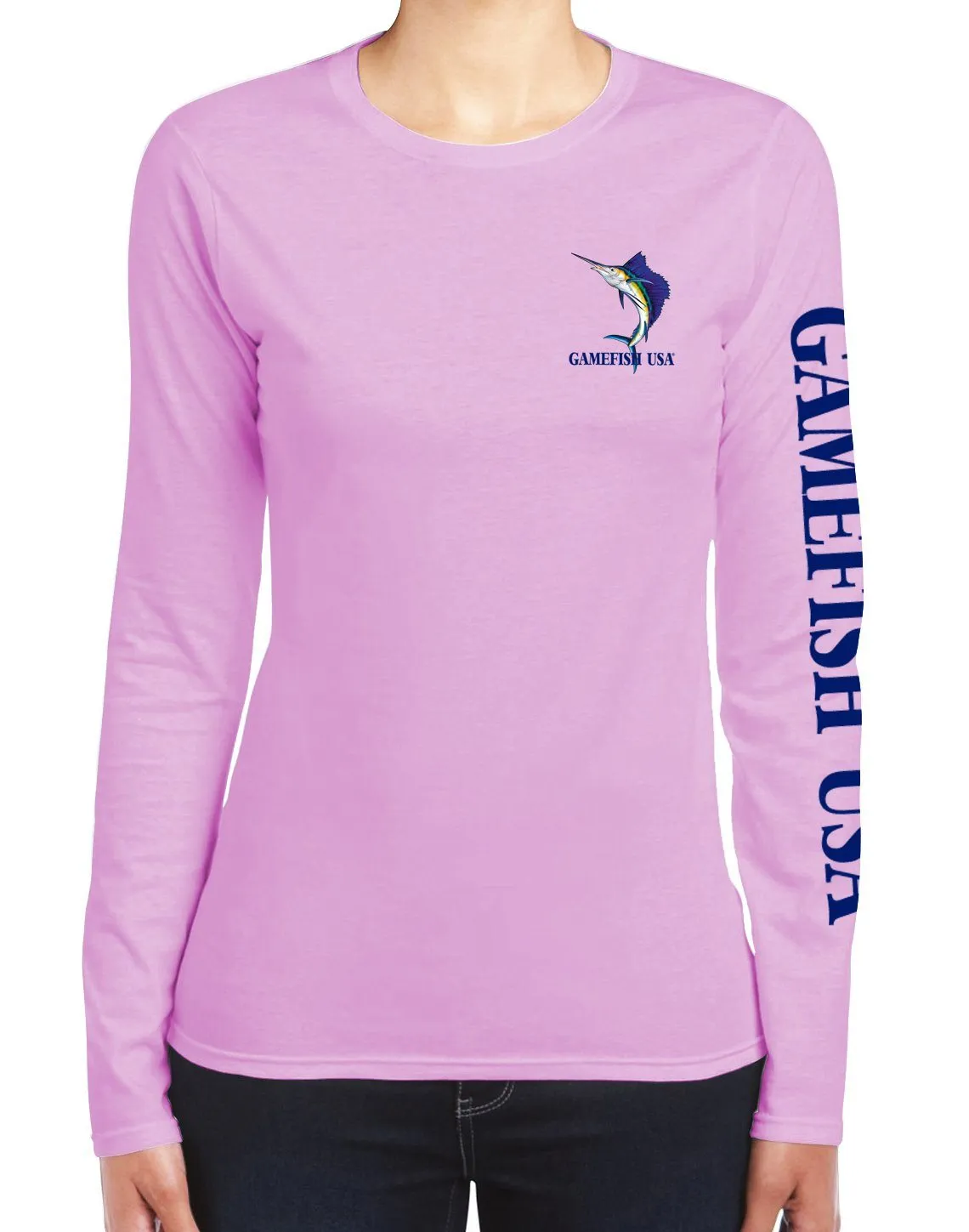 Women's UPF 50 Lightweight Microfiber Moisture Wicking Performance Fishing Shirt Sailfish
