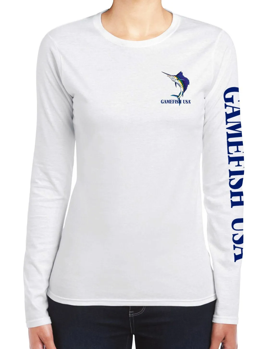 Women's UPF 50 Lightweight Microfiber Moisture Wicking Performance Fishing Shirt Sailfish