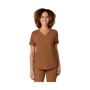 WonderWink Women's Renew V Neck Scrub Top - Chai