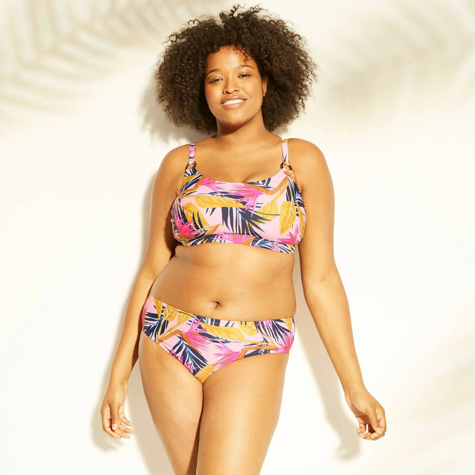 Xhilaration Women's Plus Hipster Bikini Bottom