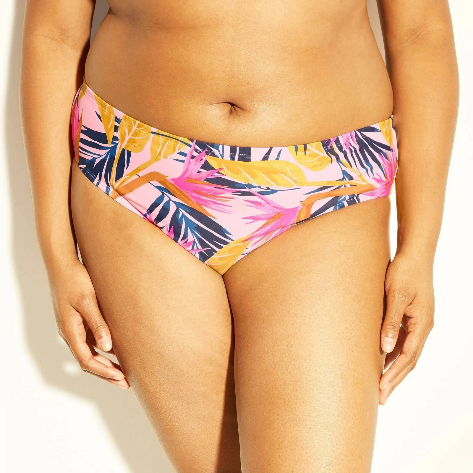 Xhilaration Women's Plus Hipster Bikini Bottom