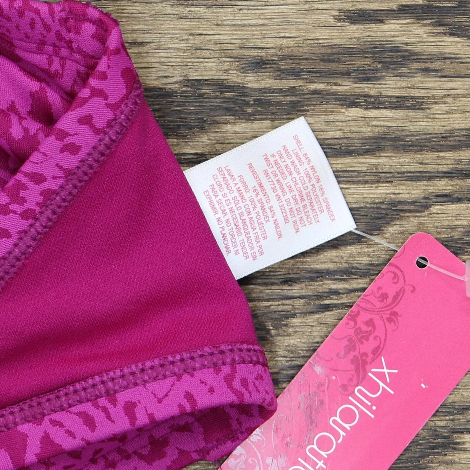 Xhilaration Women's Textured Bandeau Bikini Top - D/DD