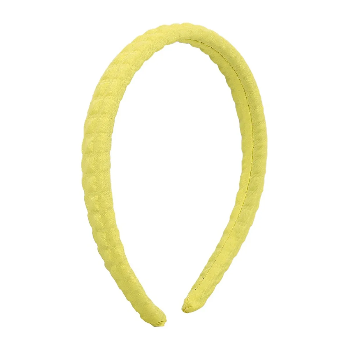 Yellow Stud-Pattern Hard Headband